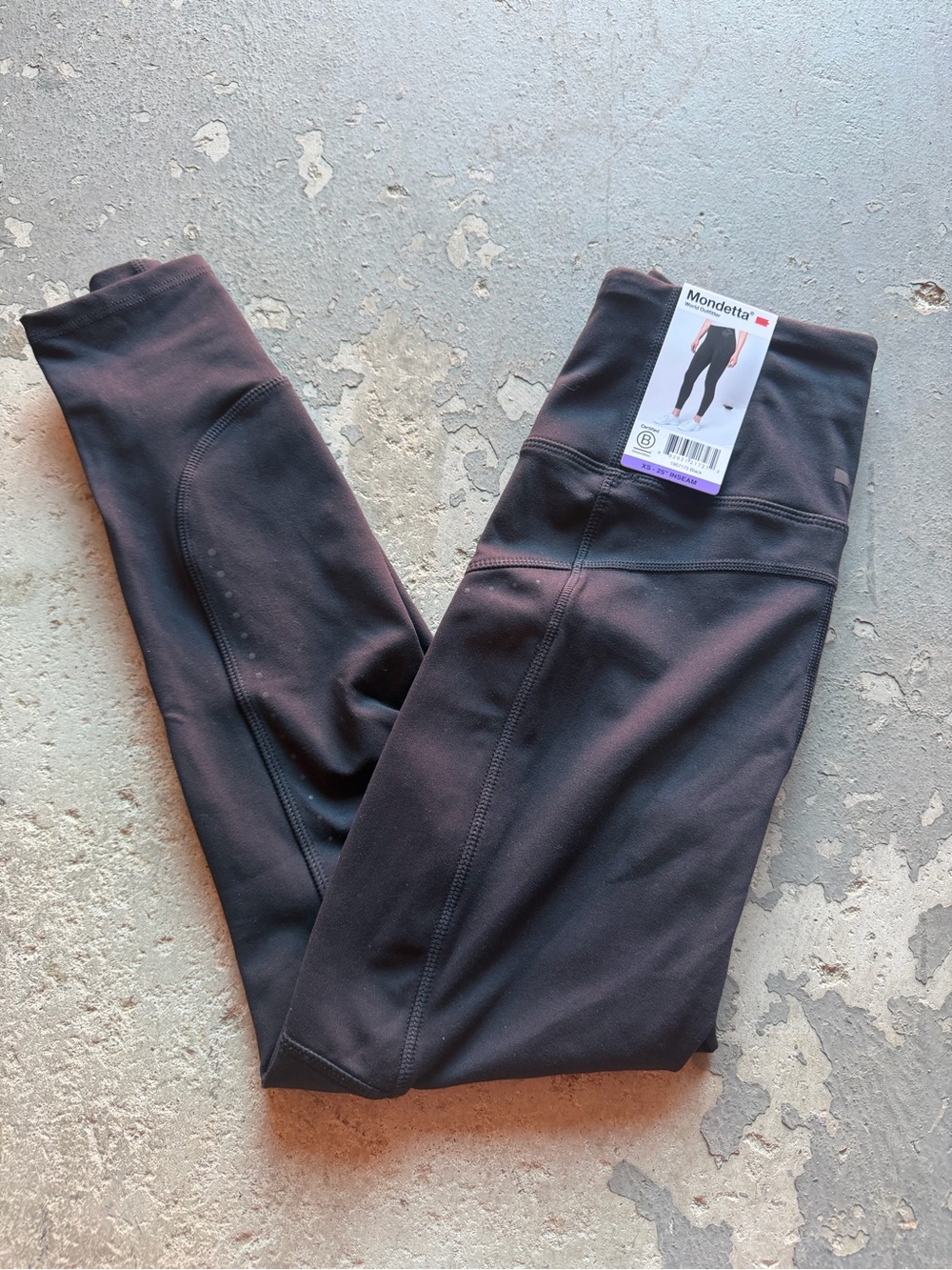 “New” Mondetta Black Active Leggings sizeXS